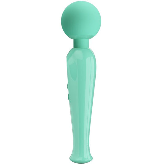 PRETTY LOVE - SKYLER VIBRADOR WAND VERDE PRETTY LOVE LED