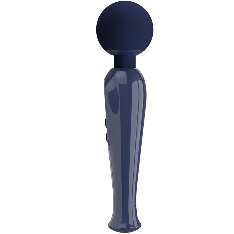 PRETTY LOVE - SKYLER VIBRADOR WAND AZUL PRETTY LOVE LED