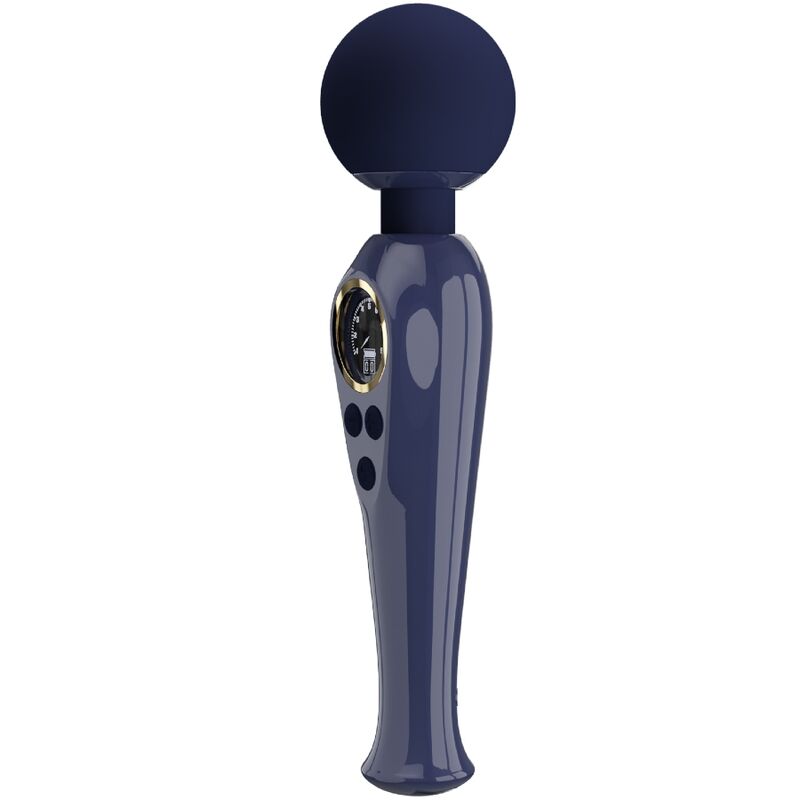 PRETTY LOVE - SKYLER VIBRADOR WAND AZUL PRETTY LOVE LED