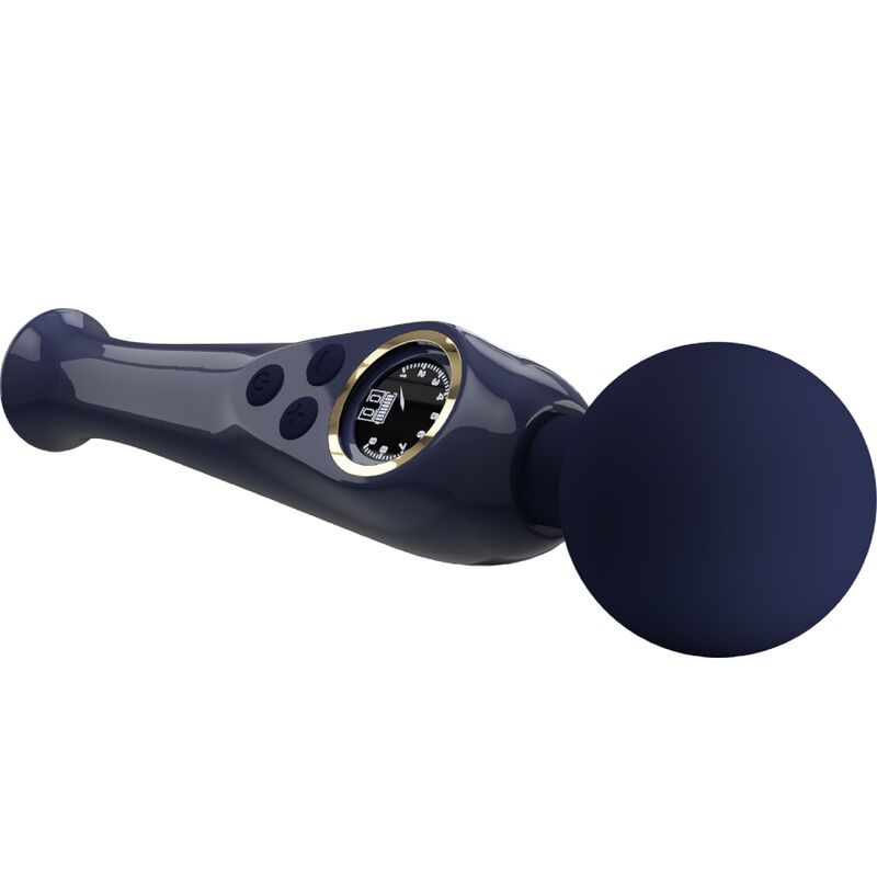 PRETTY LOVE - SKYLER VIBRADOR WAND AZUL PRETTY LOVE LED