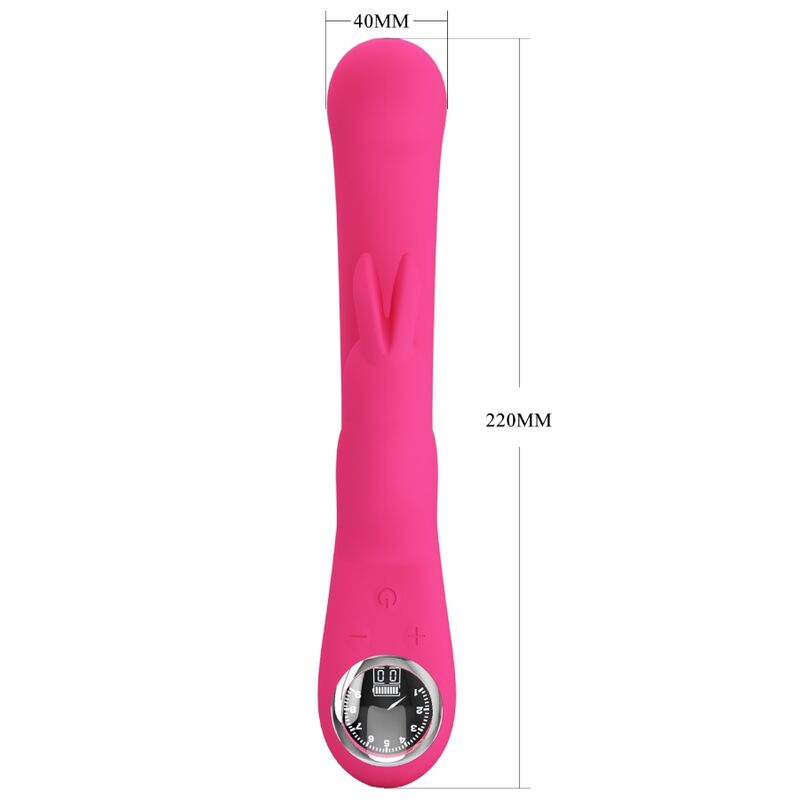 PRETTY LOVE - LAMAR VIBRADOR RABBIT & PUNTO G ROSA PRETTY LOVE LED