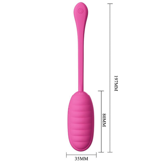 PRETTY LOVE - CATALINA HUEVO VIBRADOR RECARGABLE ROSA PRETTY LOVE SMART