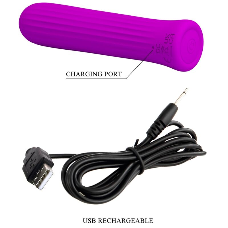 PRETTY LOVE - BLANCHE VIBRADOR ESTIMALADOR ROSA PRETTY LOVE C-TYPE