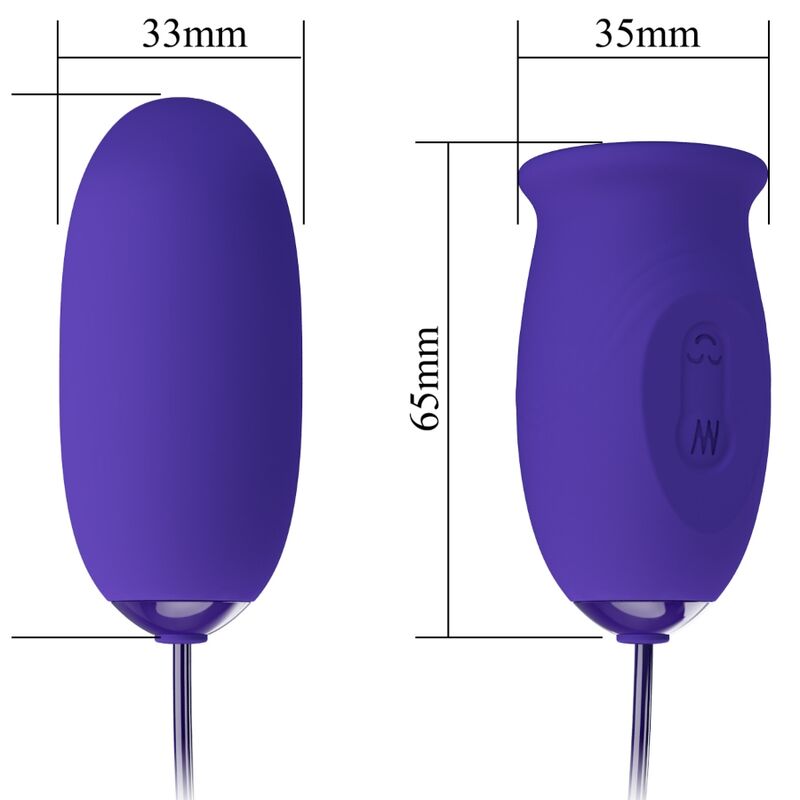 PRETTY LOVE - DAISY YOUTH ESTIMULADOR VIBRADOR RECARGABLE VIOLETA PRETTY LOVE YOUTH