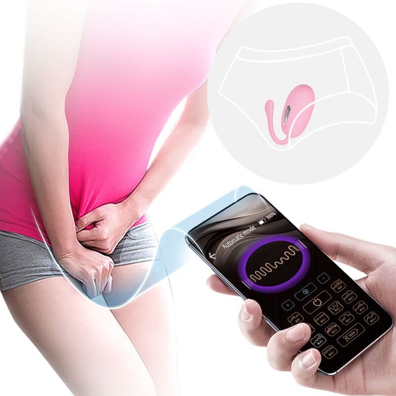 PRETTY LOVE - DOREEN HUEVO VIBRADOR RECARGABLE ROSA PRETTY LOVE SMART