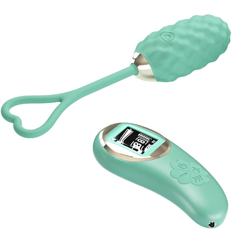 PRETTY LOVE - VIVIAN HUEVO VIBRADOR CONTROL REMOTO VERDE PRETTY LOVE LED