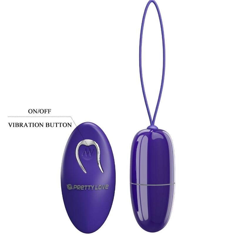 PRETTY LOVE - SELKIE YOUTH MINI HUEVO VIBRADOR CONTROL REMOTO VIOLETA PRETTY LOVE YOUTH