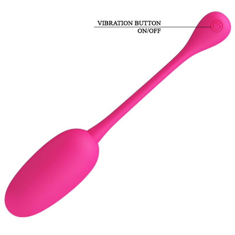 PRETTY LOVE - KNUCKER HUEVO VIBRADOR RECARGABLE ROSA PRETTY LOVE FLIRTATION