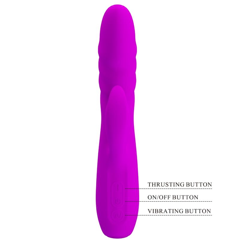 PRETTY LOVE - MELANIE VIBRADOR CONEJO RECARGABLE MORADO PRETTY LOVE FLIRTATION