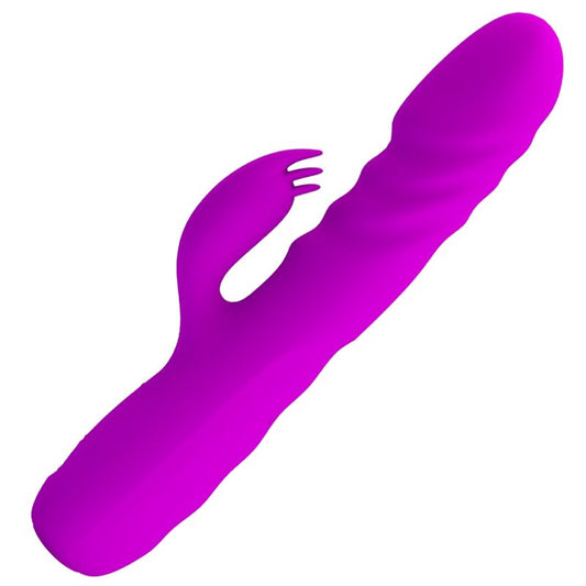 PRETTY LOVE - MELANIE VIBRADOR CONEJO RECARGABLE MORADO PRETTY LOVE FLIRTATION