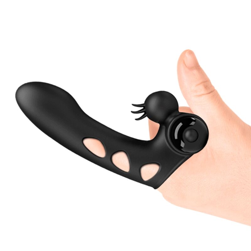 PRETTY LOVE - ORLANDO FUNDA DE DEDO VIBRADOR NEGRO PRETTY LOVE MALE
