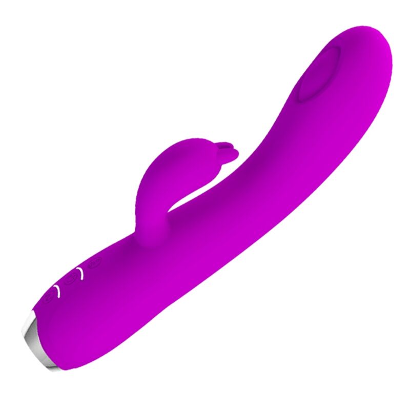 PRETTY LOVE - REGINA VIBRADOR-SUCCIONADOR RECARGABLE MORADO PRETTY LOVE C-TYPE