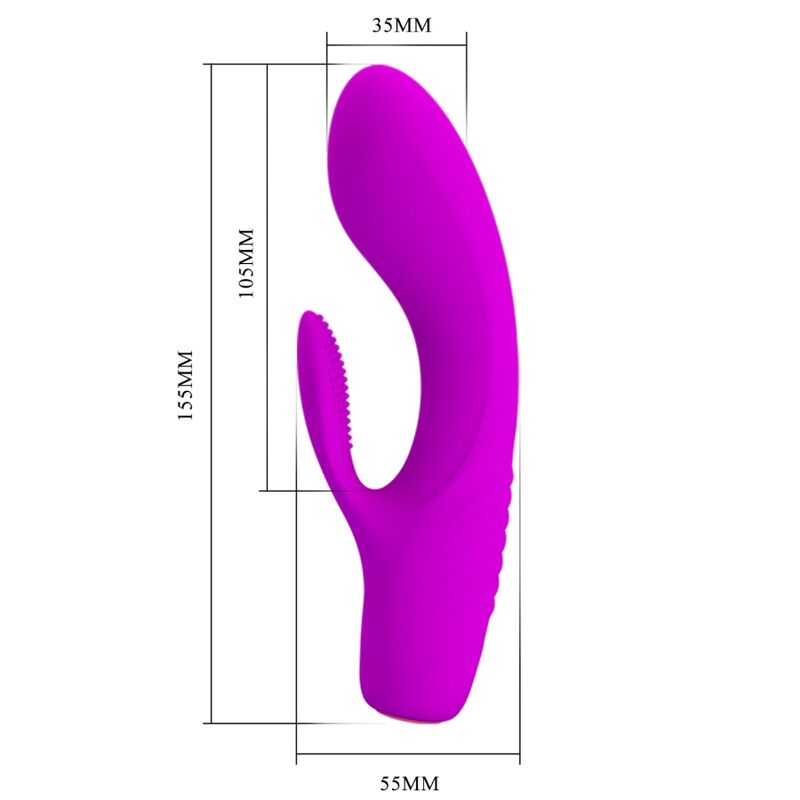 PRETTY LOVE - TIM VIBRADOR RECARGABLE MORADO PRETTY LOVE FLIRTATION