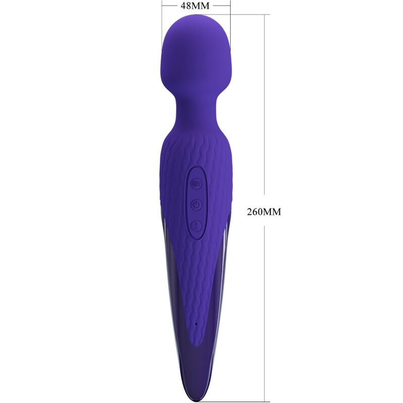 PRETTY LOVE - ANTONY YOUTH VIBRADOR WAND EFECTO CALOR VIOLETA PRETTY LOVE YOUTH