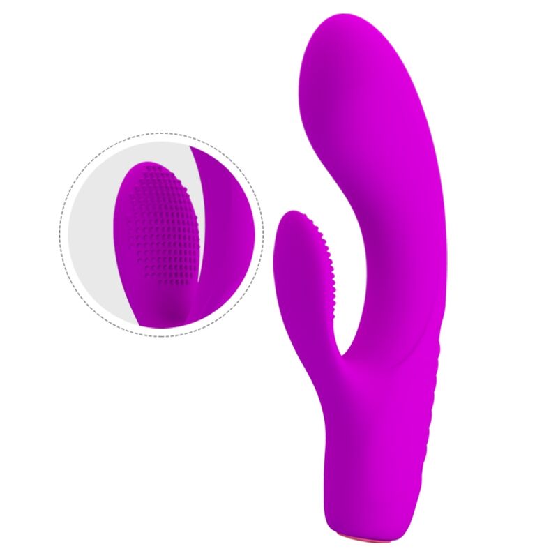 PRETTY LOVE - TIM VIBRADOR RECARGABLE MORADO PRETTY LOVE FLIRTATION