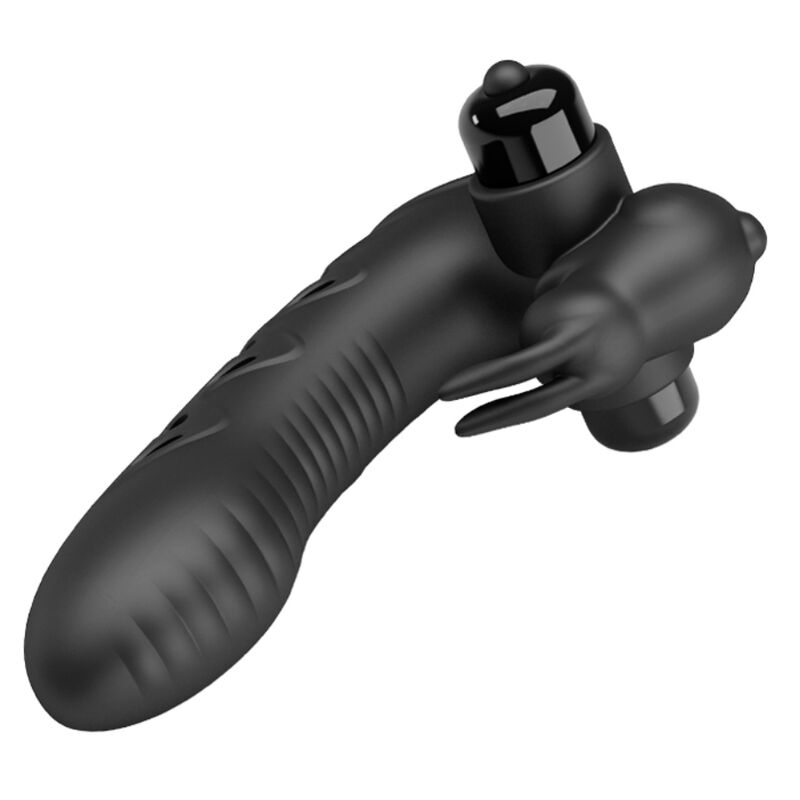 PRETTY LOVE - VANCE FUNDA DEDO VIBRADOR CONEJO NEGRO PRETTY LOVE MALE