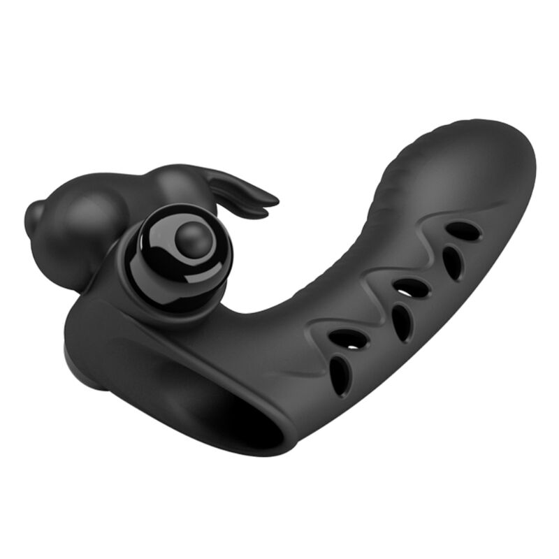 PRETTY LOVE - VANCE FUNDA DEDO VIBRADOR CONEJO NEGRO PRETTY LOVE MALE