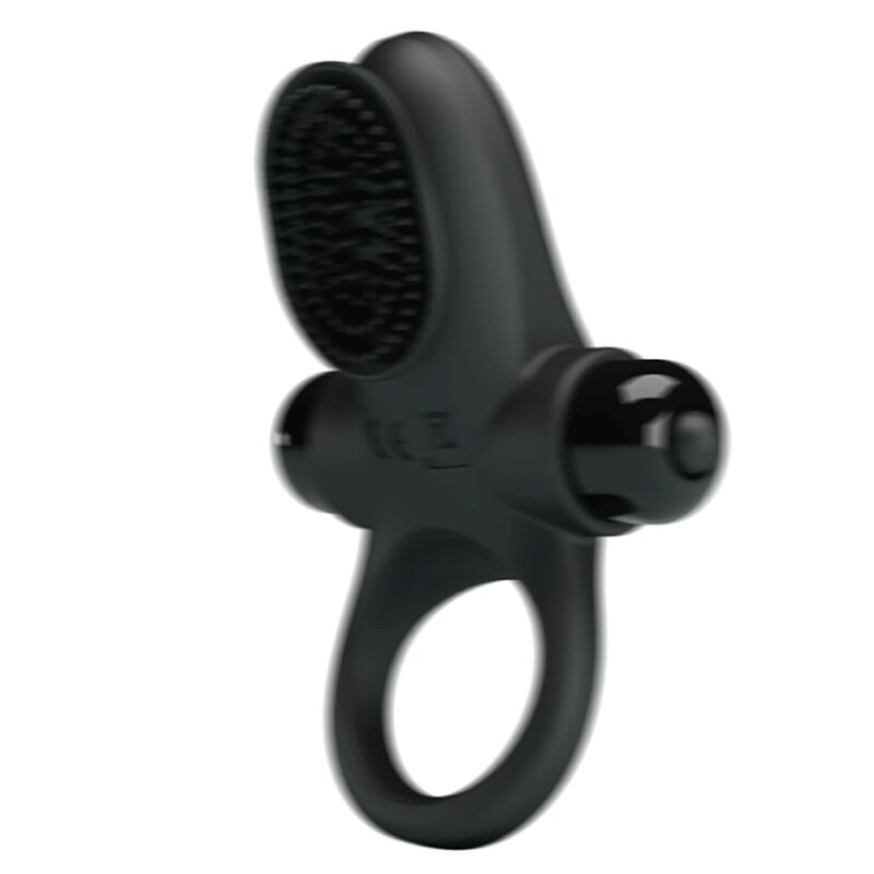 PRETTY LOVE - ANILLO VIBRADOR II PARA PENE NEGRO PRETTY LOVE MALE
