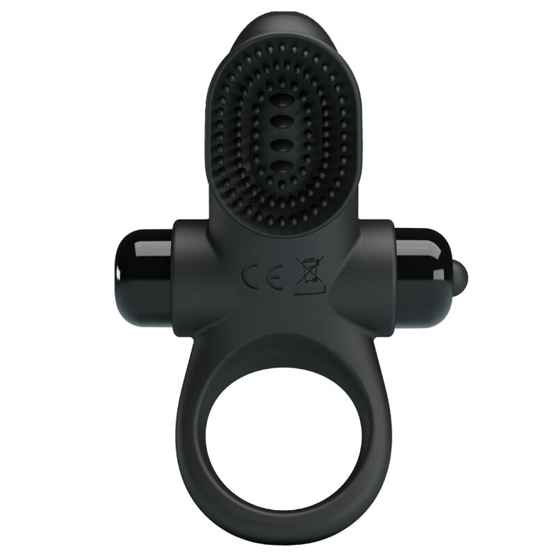 PRETTY LOVE - ANILLO VIBRADOR II PARA PENE NEGRO PRETTY LOVE MALE