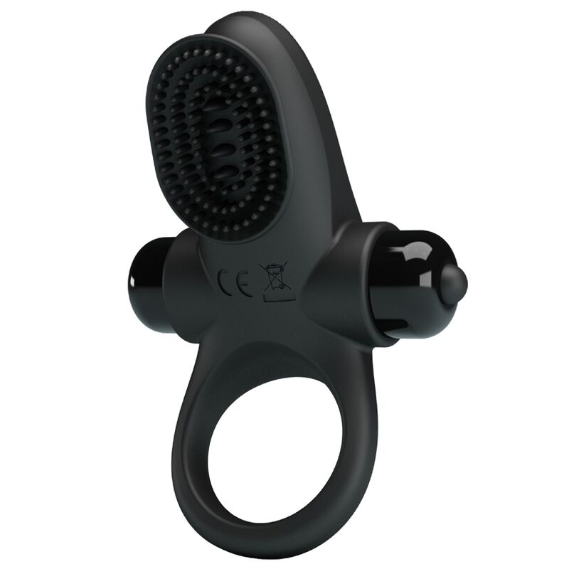 PRETTY LOVE - ANILLO VIBRADOR II PARA PENE NEGRO PRETTY LOVE MALE