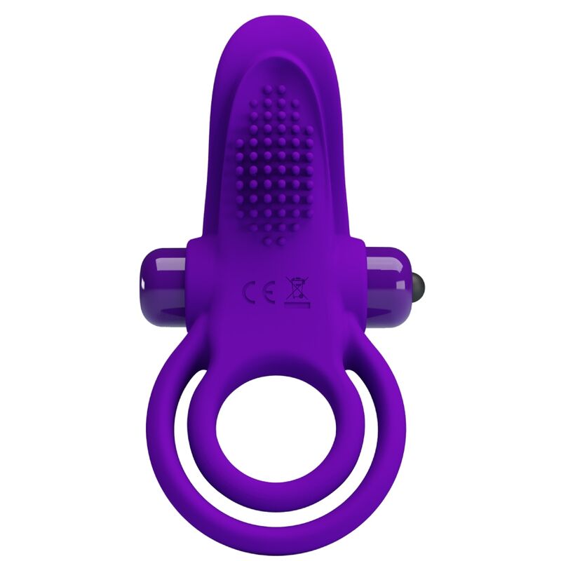 PRETTY LOVE - ANILLO VIBRADOR PARA PENE MORADO PRETTY LOVE MALE