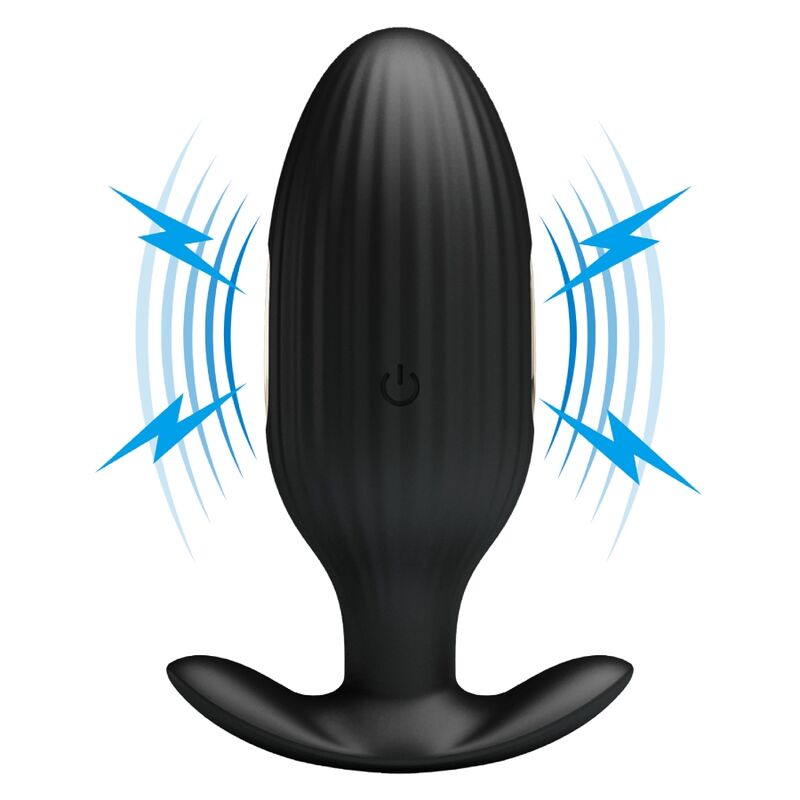 PRETTY LOVE - JEFFERSON PLUG ANAL CONTROLADO POR APP NEGRO PRETTY LOVE BOTTOM