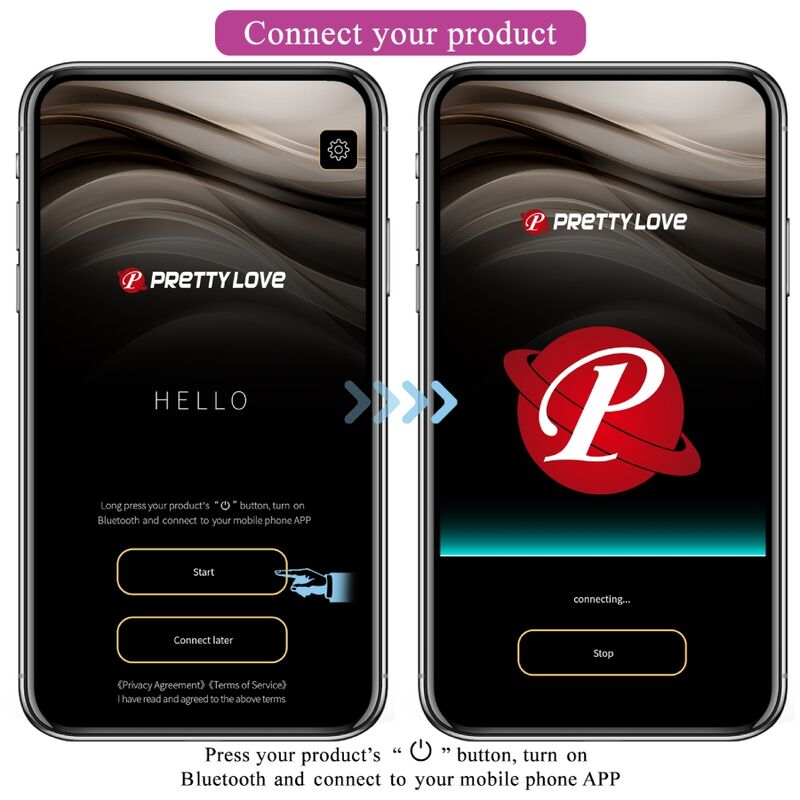 PRETTY LOVE - JEFFERSON PLUG ANAL CONTROLADO POR APP NEGRO PRETTY LOVE BOTTOM