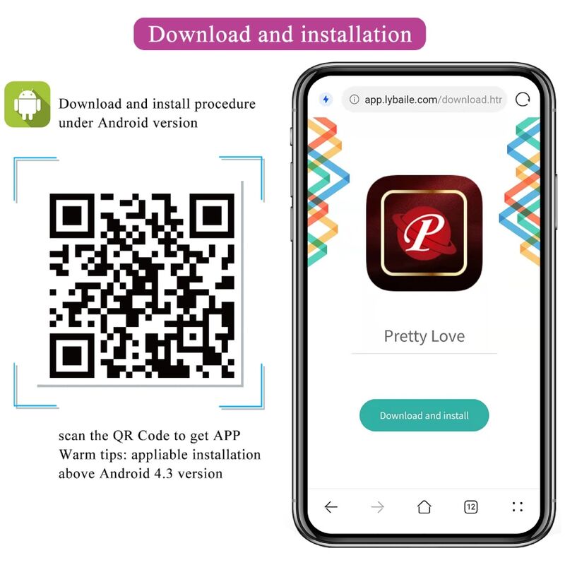 PRETTY LOVE - NYMPH HUEVO VIBRADOR CONTROLADO POR APP VIOLETA PRETTY LOVE BOTTOM