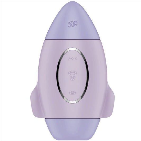 SATISFYER - MISSION CONTROL LILA VIBRADOR PEQUEÑO DE DOBLE IMPULSO SATISFYER VIBRATOR