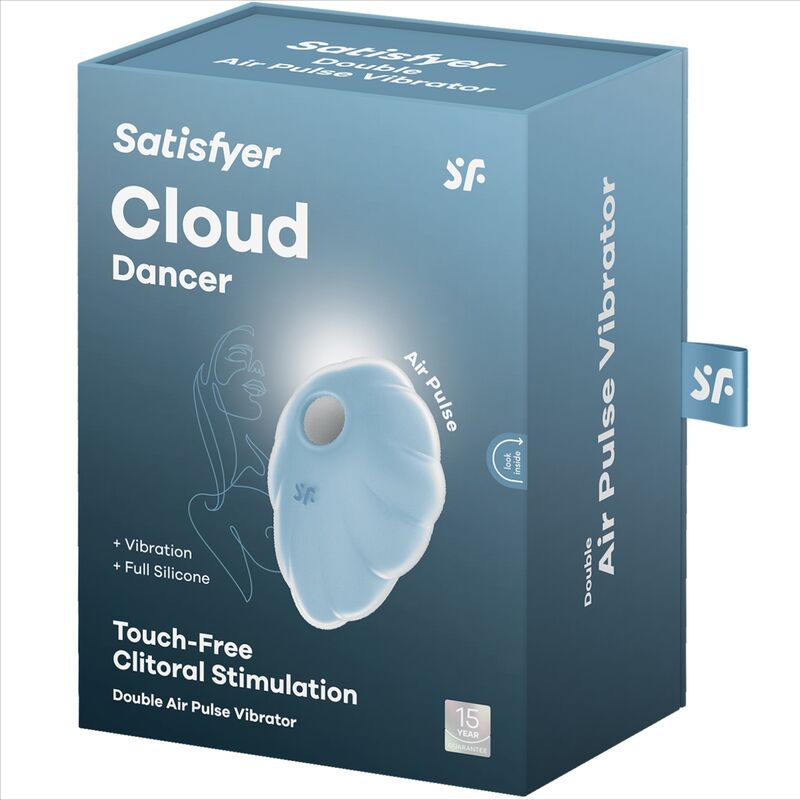 SATISFYER - CLOUD DANCER VERDE VIBRADOR AIR PULSE SATISFYER AIR PULSE