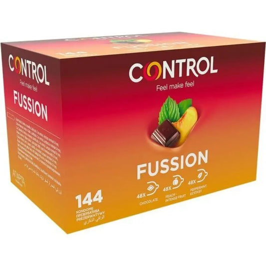 CONTROL - ADAPTA FUSSION PRESERVATIVOS 144 UNIDADES CONTROL CONDOMS