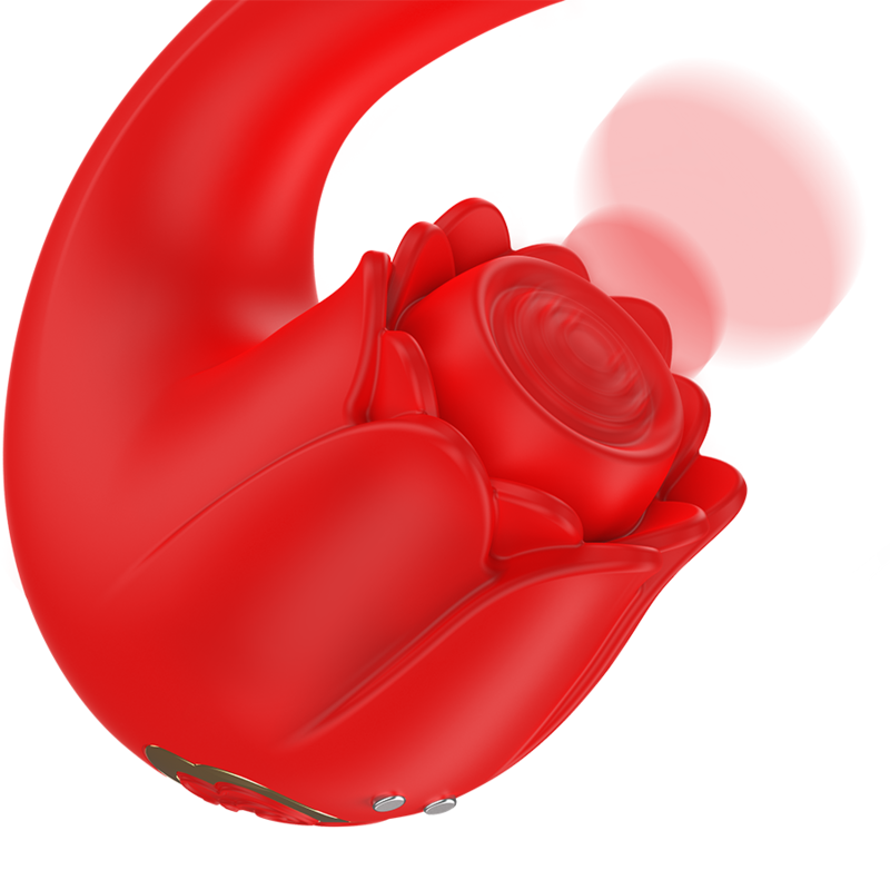 MIA - SELENA ESTIMULADOR VIBRATING + TAPPING ROJO MIA