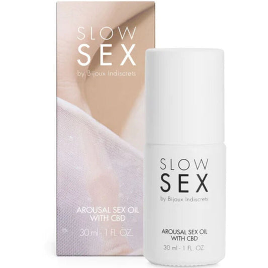 BIJOUX - SLOW SEX ACEITE DE MASAJE SEXUAL CON CBD 30 ML BIJOUX SLOW SEX