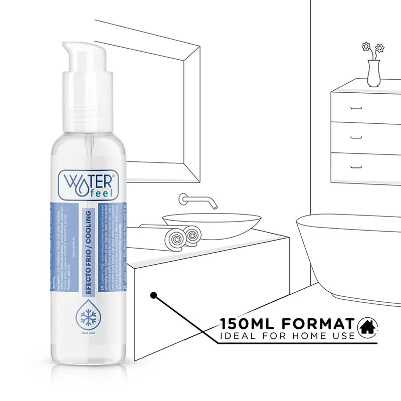 WATERFEEL - LUBRICANTE EFECTO FRIO 150 ML WATERFEEL