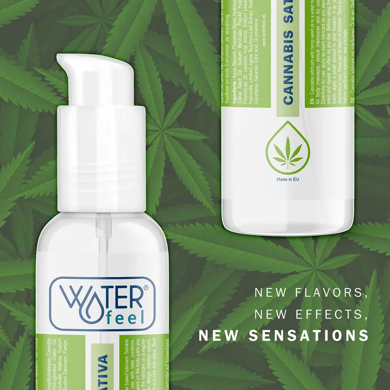 WATERFEEL - LUBRICANTE CANNABIS 150 ML WATERFEEL