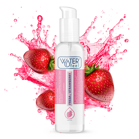 WATERFEEL - LUBRICANTE BASE AGUA FRESA 175 ML WATERFEEL