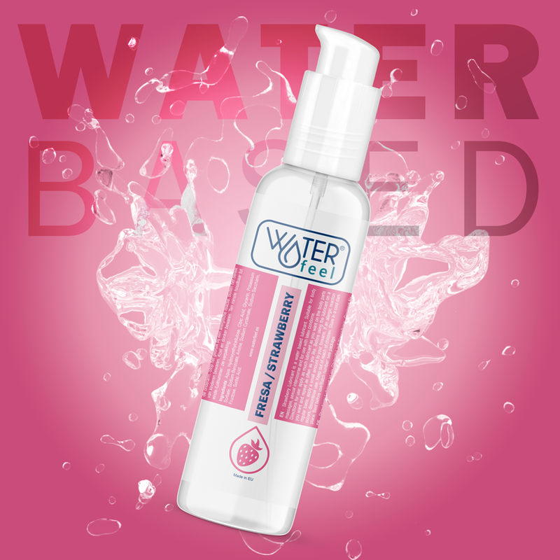 WATERFEEL - LUBRICANTE BASE AGUA FRESA 175 ML WATERFEEL