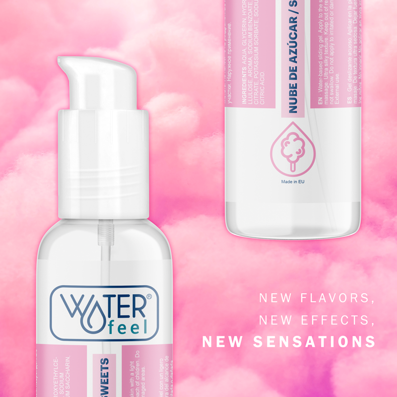 WATERFEEL - LUBRICANTE NUBE DE AZÚCAR 175 ML WATERFEEL