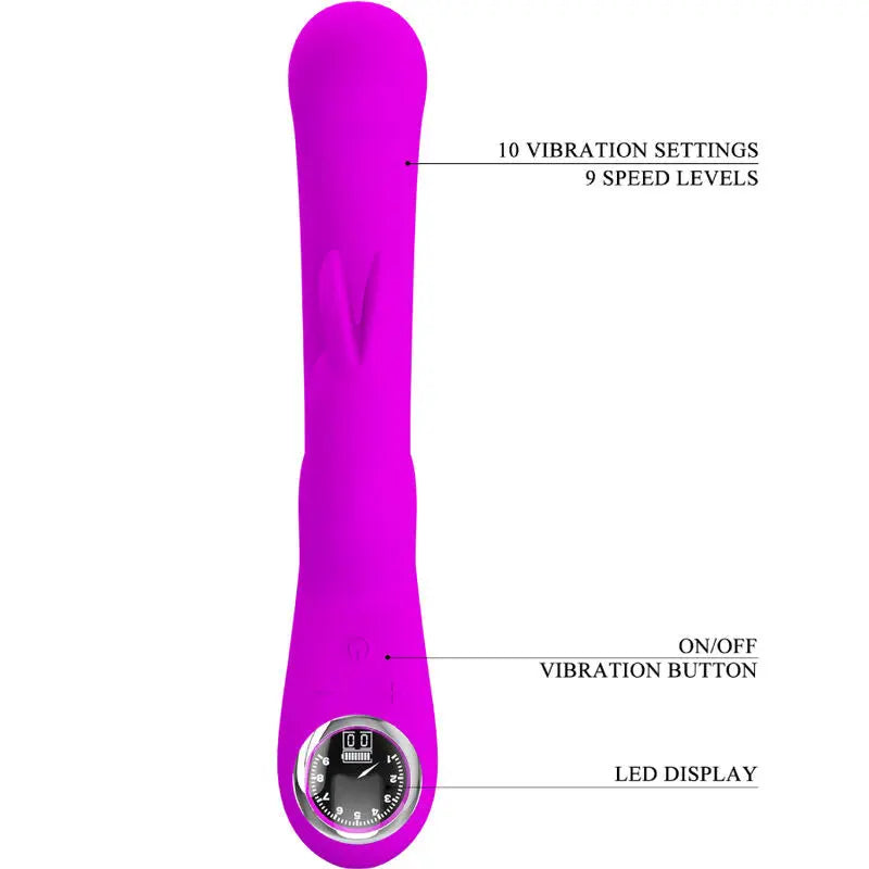 PRETTY LOVE - LAMAR VIBRADOR RABBIT & PUNTO G VIOLETA PRETTY LOVE FLIRTATION