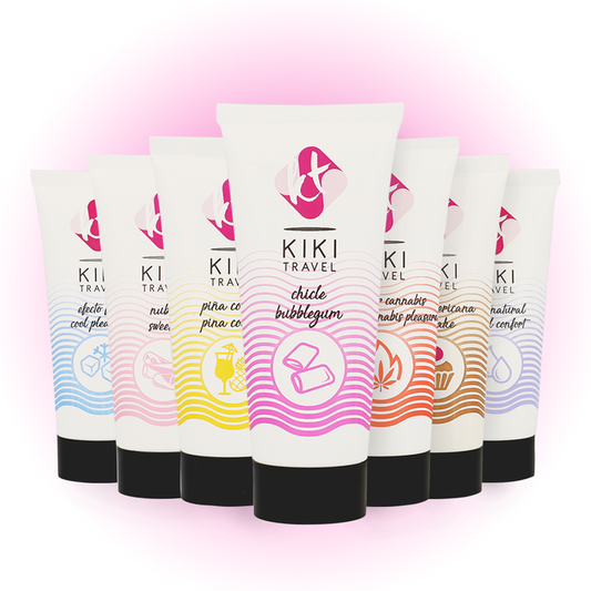 KIKÍ TRAVEL - LUBRICANTE SABOR A CHICLE 50 ML KIKÍ TRAVEL
