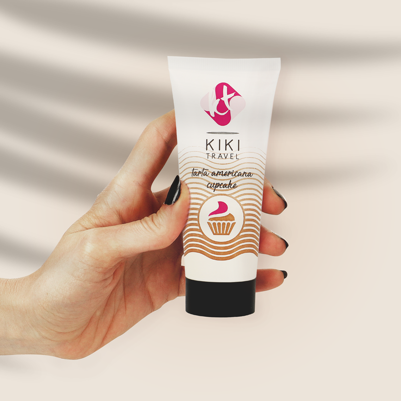 KIKÍ TRAVEL - GEL DESLIZANTE SABOR A TARTA AMERICANA CUPCAKE 50 ML KIKÍ TRAVEL