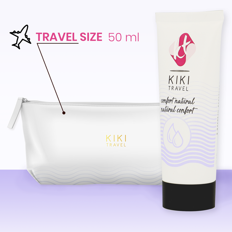 KIKÍ TRAVEL - GEL DESLIZANTE NATURAL CONFORT 50 ML KIKÍ TRAVEL