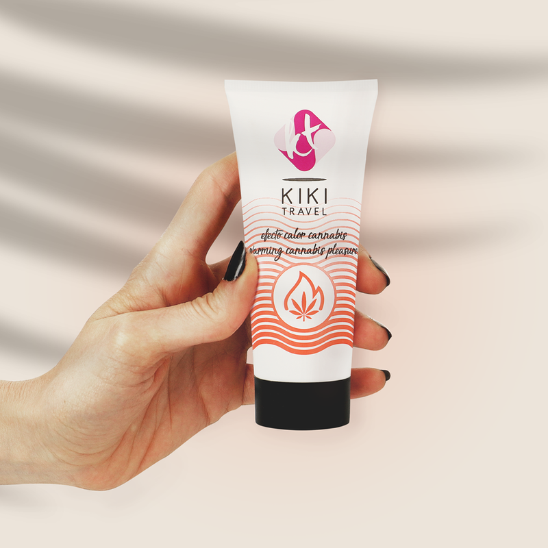 KIKÍ TRAVEL - GEL DESLIZANTE SABOR A CANNABIS EFECTO CALOR INTENSO 50 ML KIKÍ TRAVEL