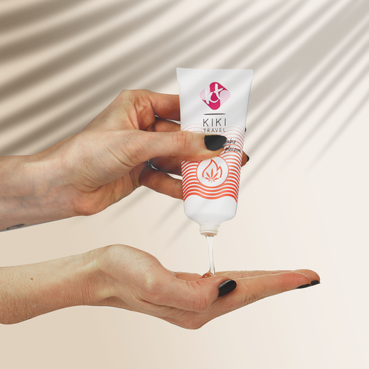 KIKÍ TRAVEL - GEL DESLIZANTE SABOR A CANNABIS EFECTO CALOR INTENSO 50 ML KIKÍ TRAVEL