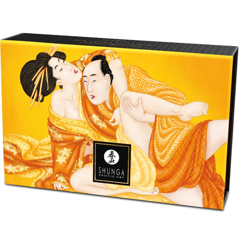 SHUNGA - KIT POLVOS DE MASAJE COMESTIBLE MANGO SHUNGA BODY POWER
