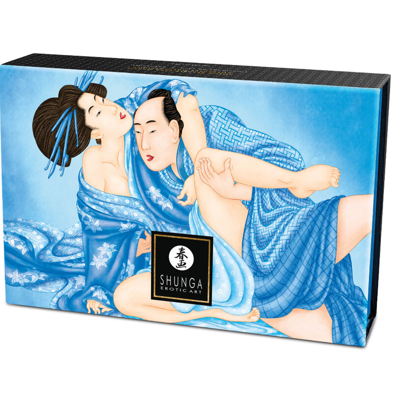 SHUNGA - KIT POLVOS DE MASAJE COMESTIBLE COCO SHUNGA BODY POWER