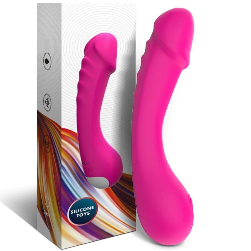 ARMONY - DILDO VIBRADOR PUNTO G SILICONA FUCSIA ARMONY VIBRATORS