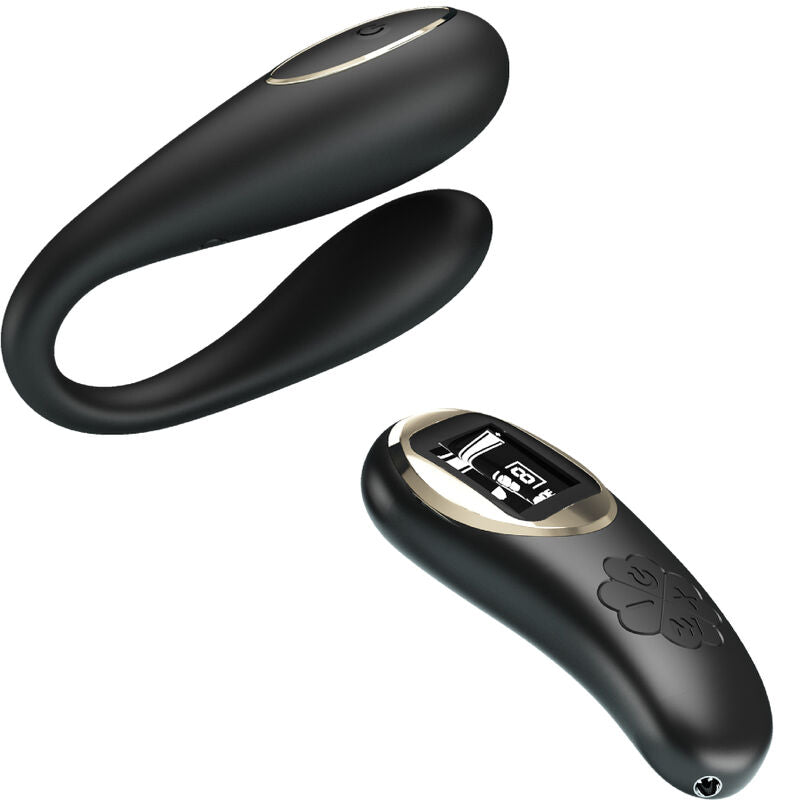 PRETTY LOVE - NATHAN VIBRADOR DOBLE PLACER CONTROL REMOTO PRETTY LOVE C-TYPE