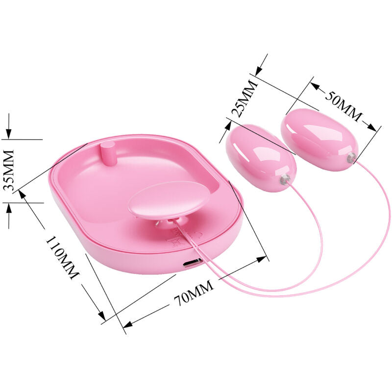 PRETTY LOVE - FUN BOX BALA VIBRADORA ROSA PRETTY LOVE FLIRTATION