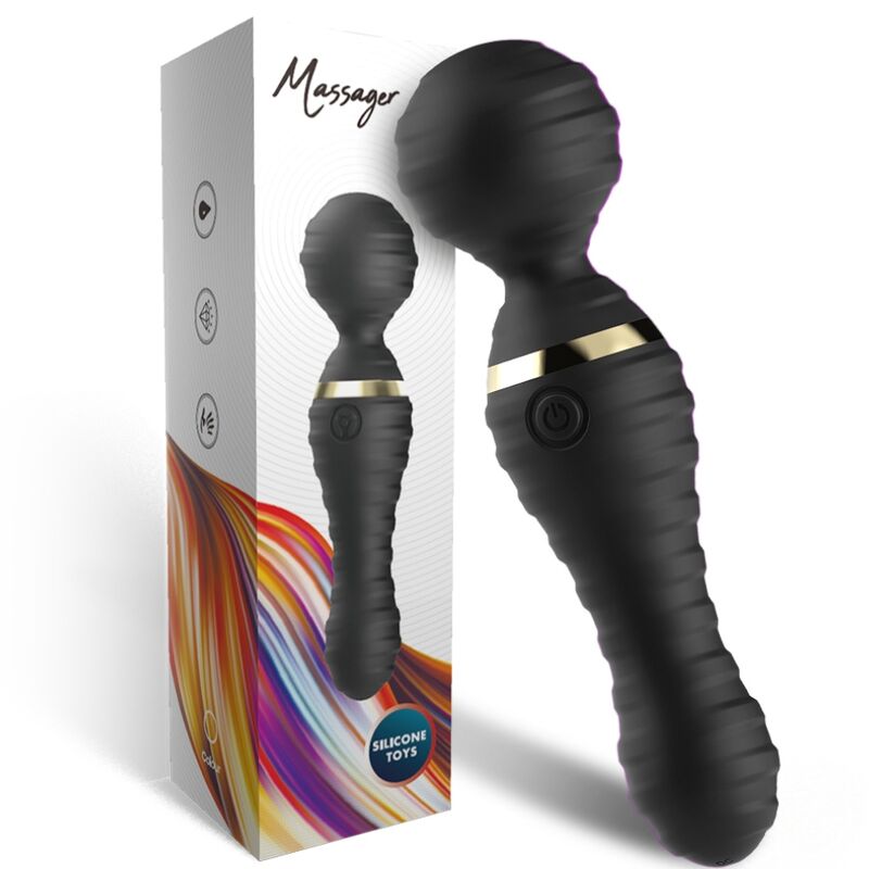 ARMONY - FREEDO MASAJEADOR & VIBRADOR PEQUEÑO NEGRO ARMONY MASSAGERS